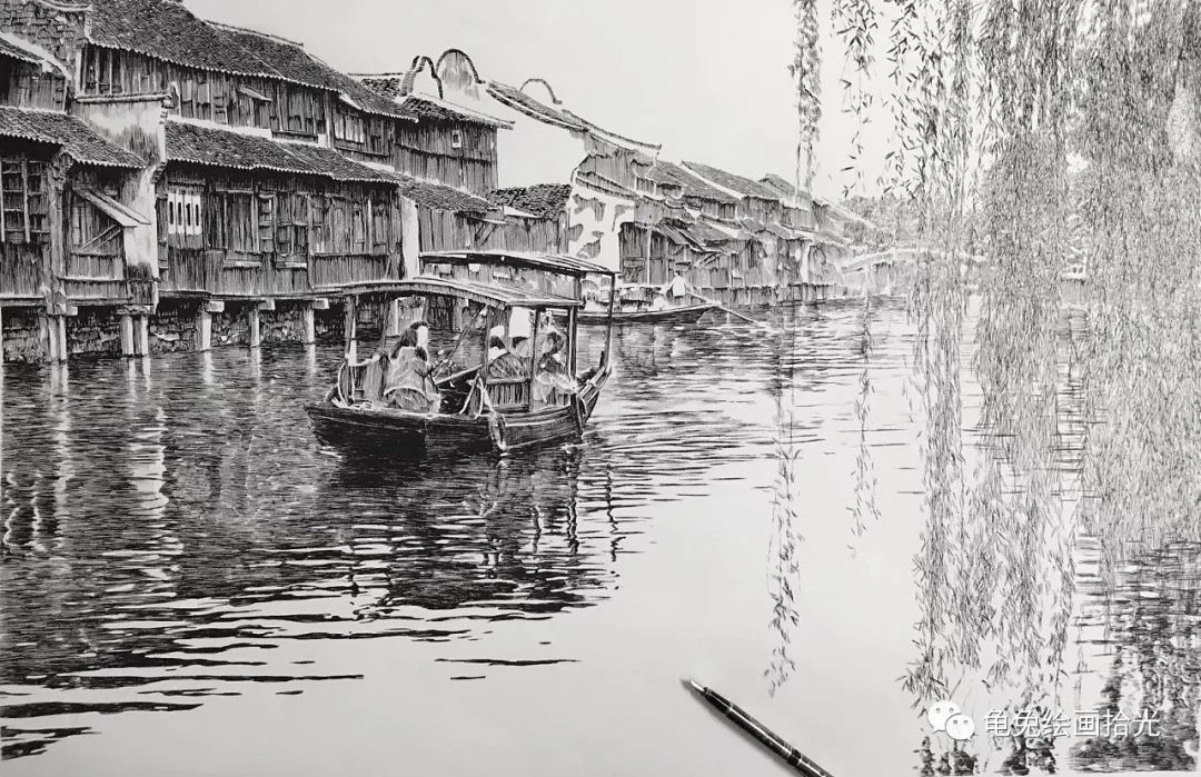 一支钢笔画世界 | 八阕